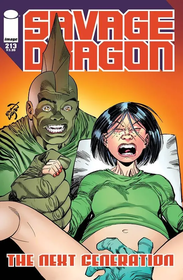 Cover of Savage Dragon #213