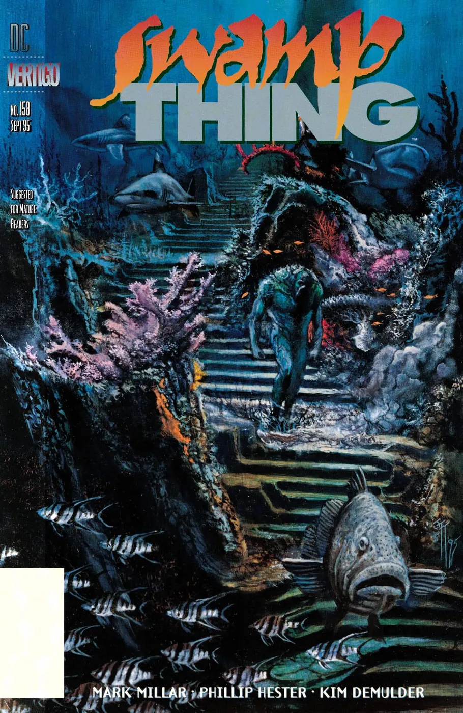 Cover of Swamp Thing #158