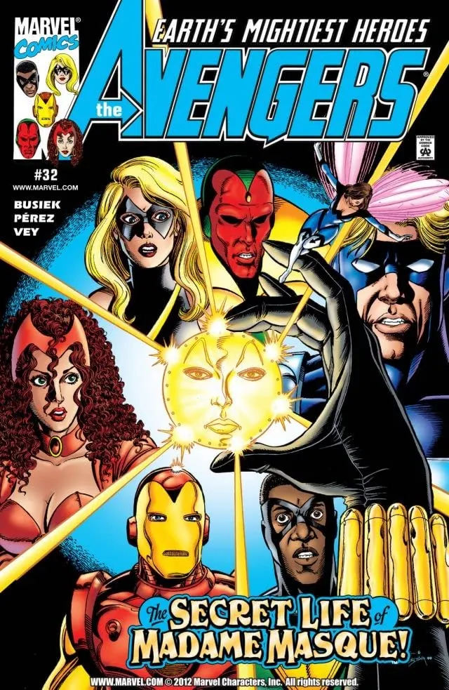 Cover of Avengers #32