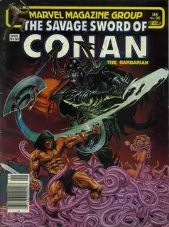 Cover of The Savage Sword of Conan #96