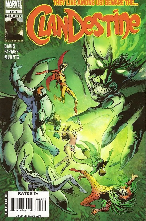Cover of ClanDestine #5