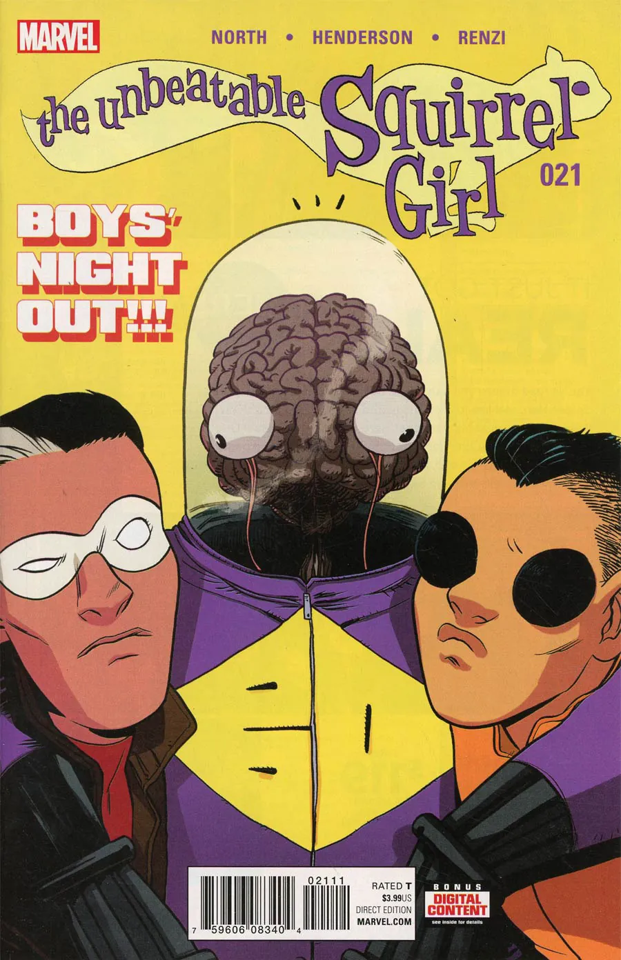 Cover of The Unbeatable Squirrel Girl #21
