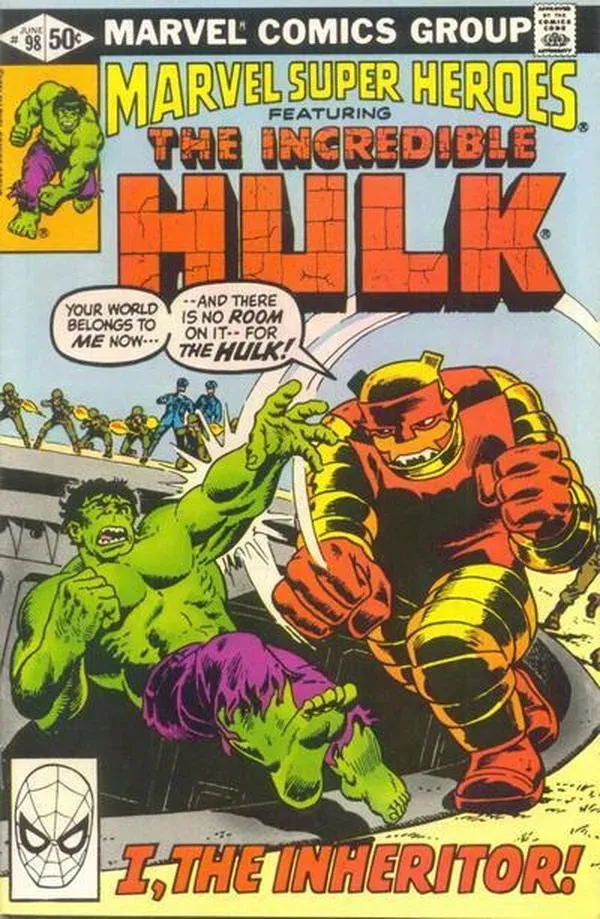 Cover of Marvel Super-Heroes #98