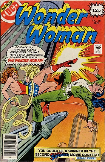Cover of Wonder Woman #251