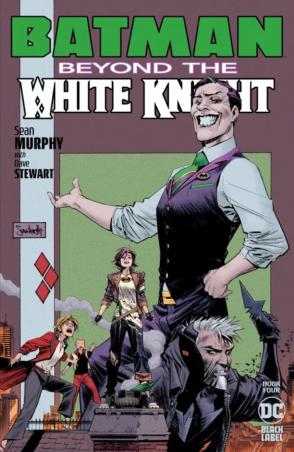Cover of Batman: Beyond the White Knight #4
