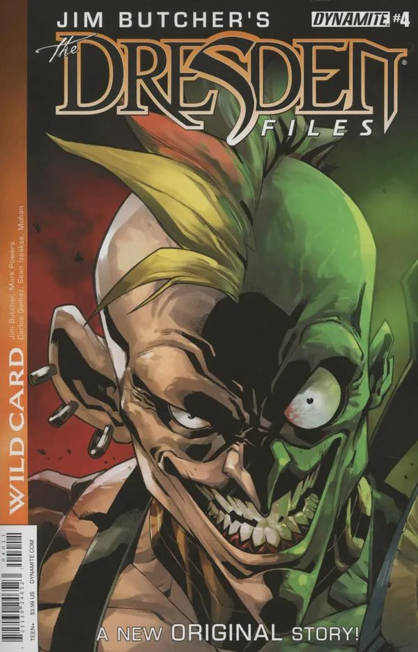 Cover of Jim Butcher's The Dresden Files: Wild Card #4