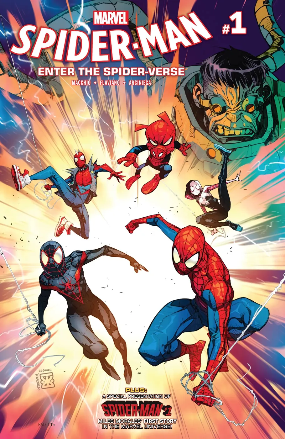Cover of Spider-Man: Enter the Spider-Verse #1