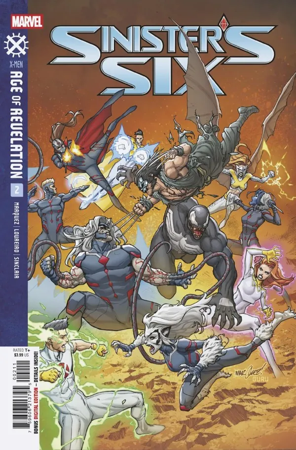 Cover of Sinister's Six #2