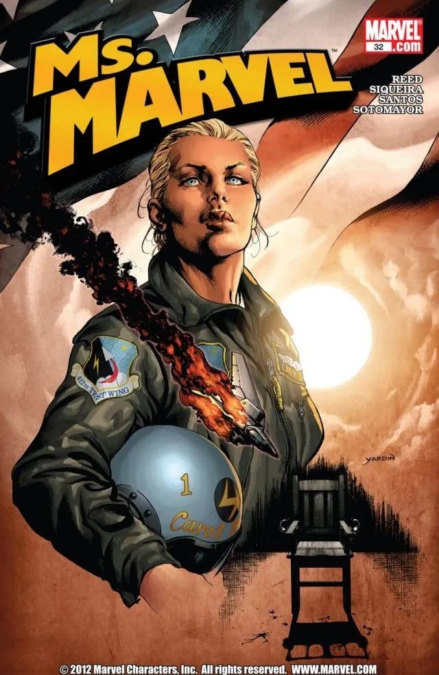 Cover of Ms. Marvel #32