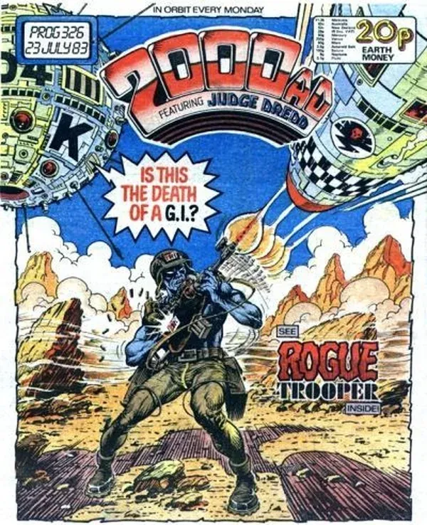 Cover of 2000 AD #326