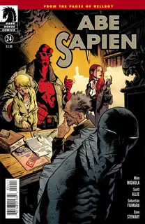 Cover of Abe Sapien #24 (34)
