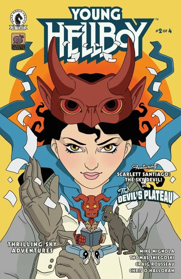 Cover of Young Hellboy: Thrilling Sky Adventures #2