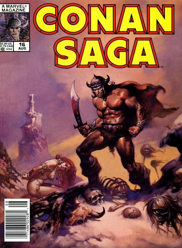 Cover of Conan Saga #16