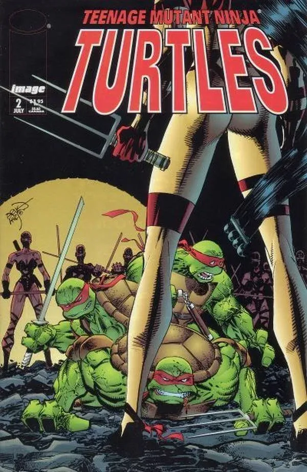 Cover of Teenage Mutant Ninja Turtles #2