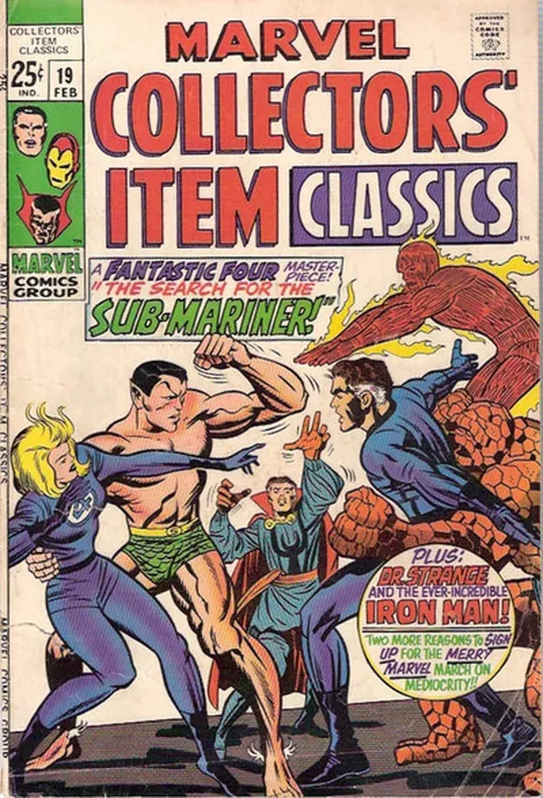 Cover of Marvel Collectors' Item Classics #19