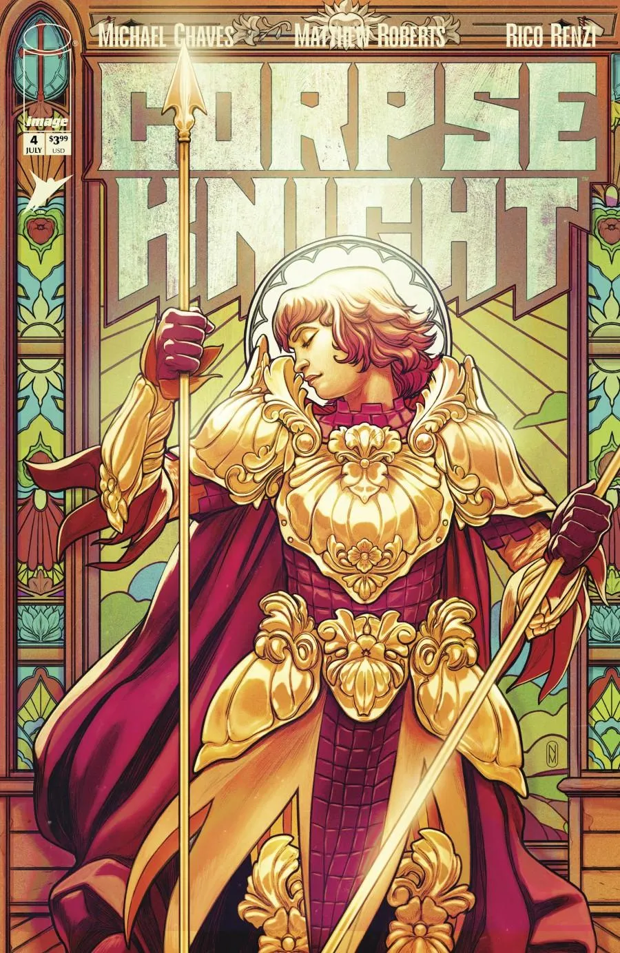 Cover of Corpse Knight #4