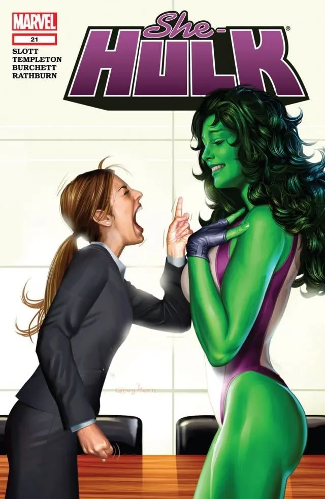 Cover of She-Hulk #21