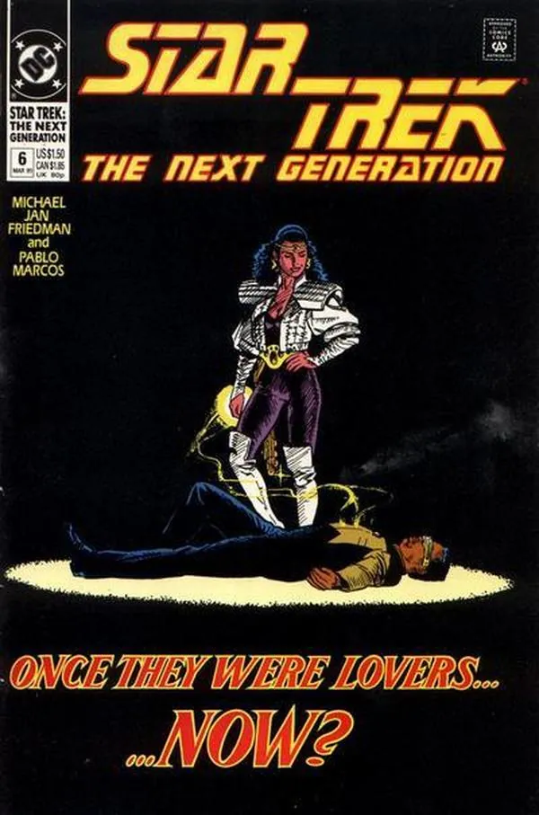 Cover of Star Trek: The Next Generation #6