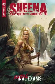 Cover of Sheena: Queen of the Jungle: Fatal Exams #3