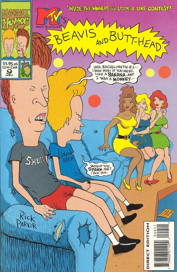 Cover of Beavis & Butt-Head #9
