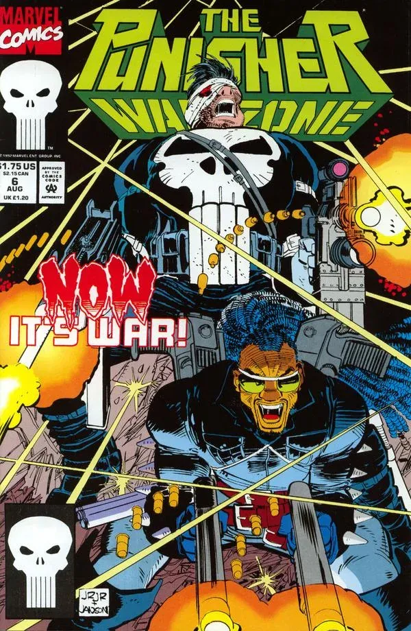 Cover of The Punisher: War Zone #6