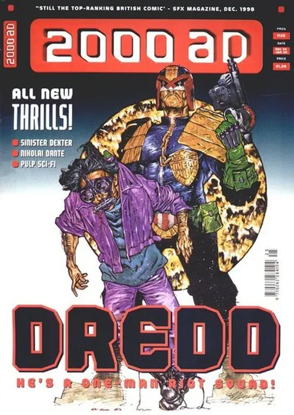 Cover of 2000 AD #1125