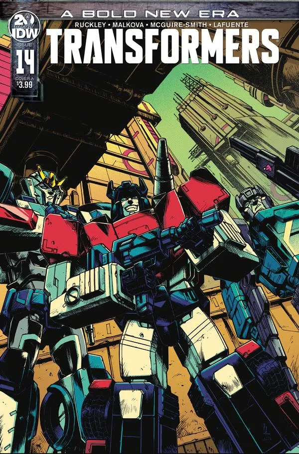 Cover of Transformers #14