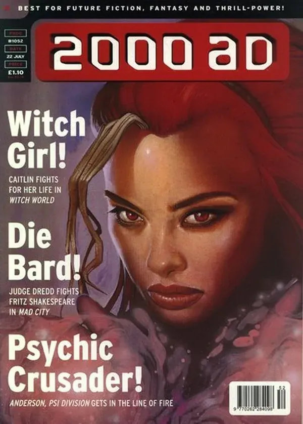 Cover of 2000 AD #1052