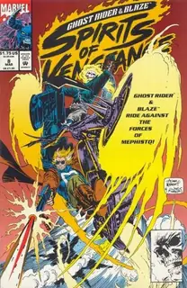 Cover of Ghost Rider / Blaze: Spirits of Vengeance #8
