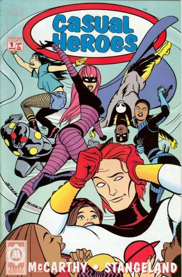 Cover of Casual Heroes #1