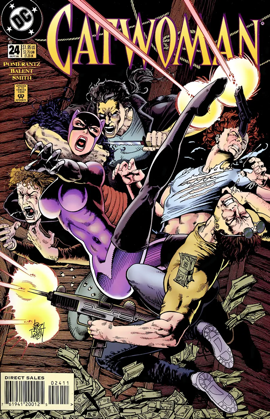 Cover of Catwoman #24