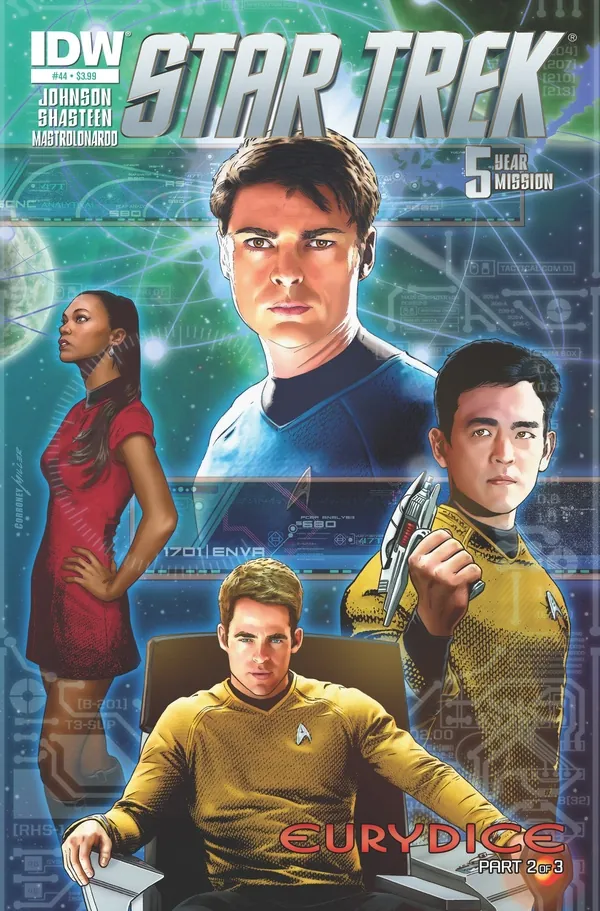 Cover of Star Trek #44