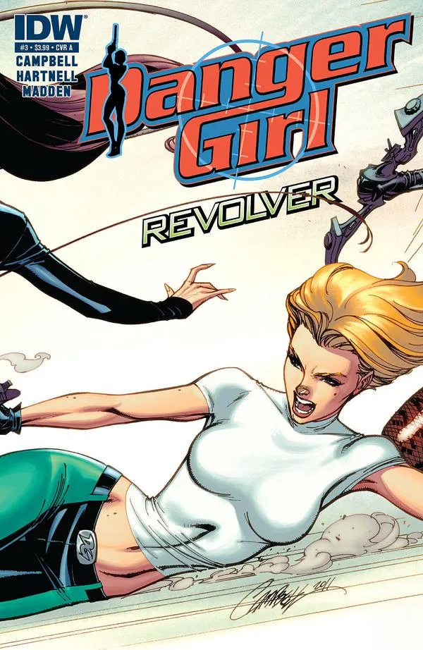 Cover of Danger Girl: Revolver #3
