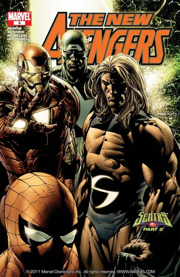 Cover of New Avengers #8