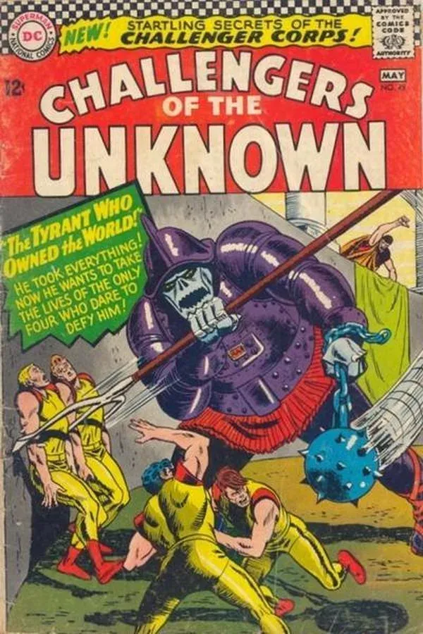 Cover of Challengers of the Unknown #49