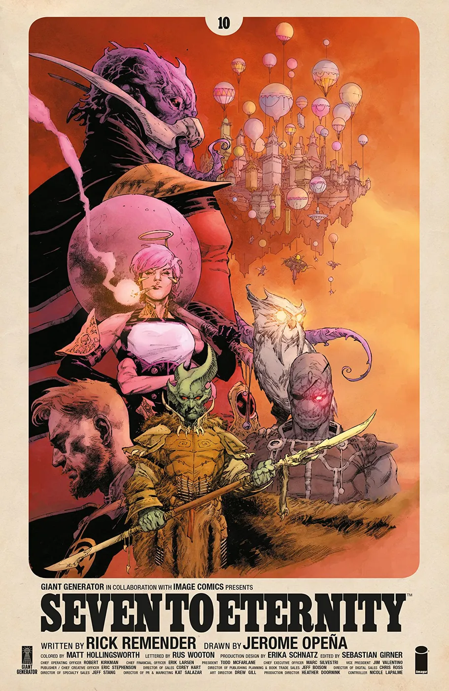 Cover of Seven to Eternity #10
