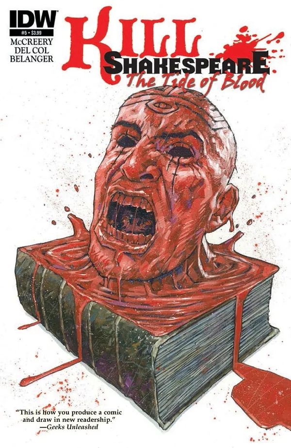 Cover of Kill Shakespeare: The Tide of Blood #5