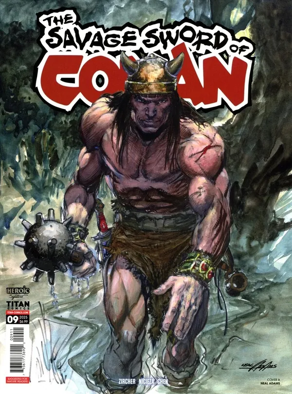 Cover of The Savage Sword of Conan #9