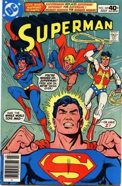 Cover of Superman #349