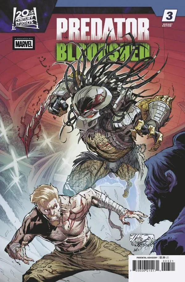 Cover of Predator: Bloodshed #3