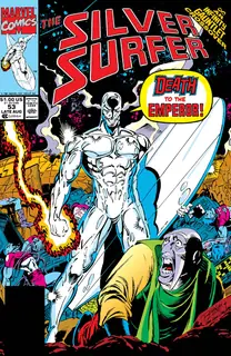 Cover of Silver Surfer #53