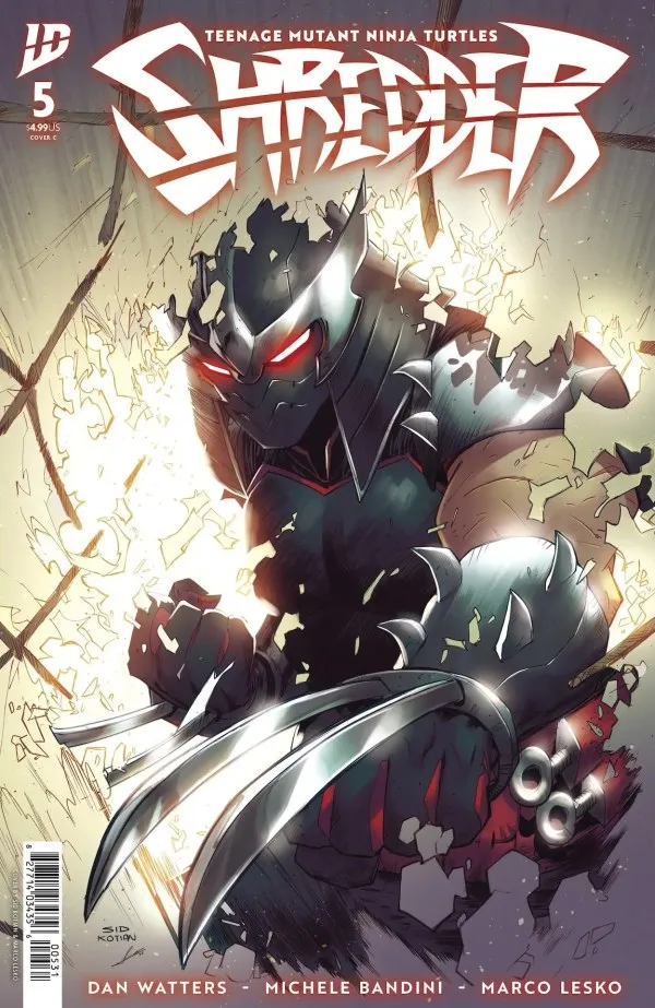 Cover of Teenage Mutant Ninja Turtles: Shredder #5