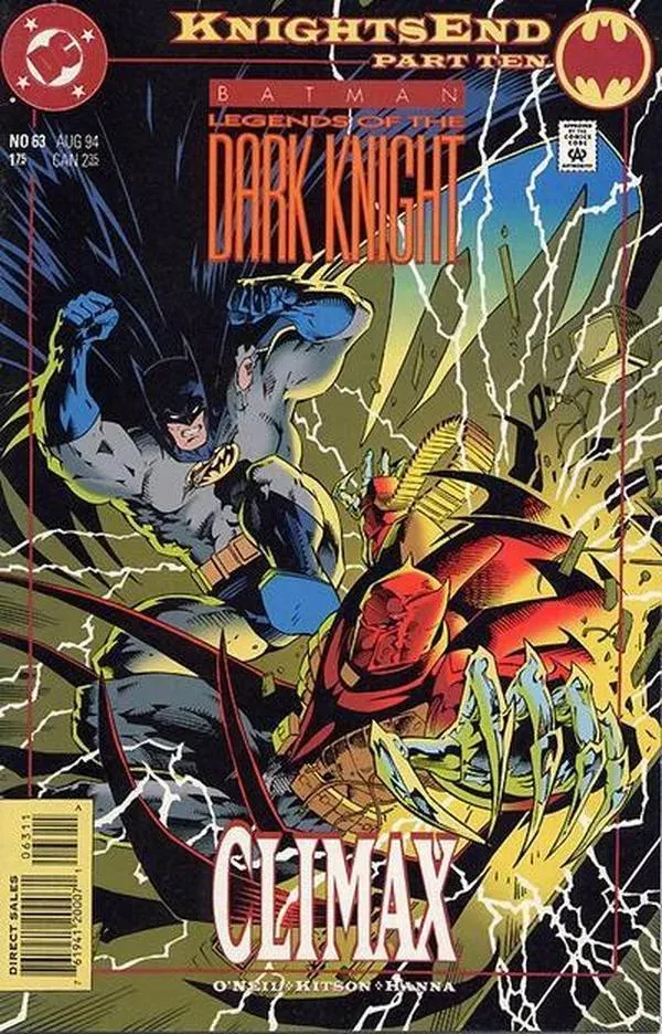 Cover of Batman: Legends of the Dark Knight #63