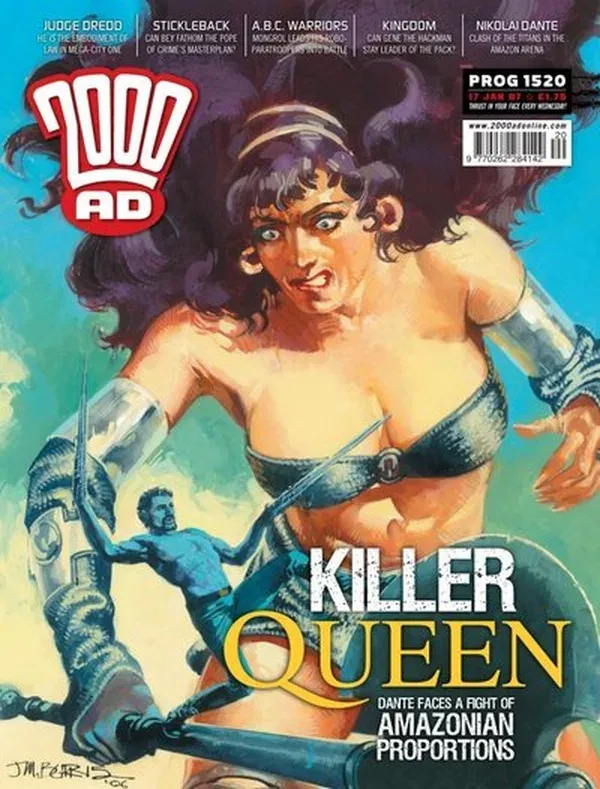 Cover of 2000 AD #1520