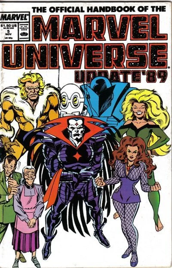 Cover of The Official Handbook of the Marvel Universe #5