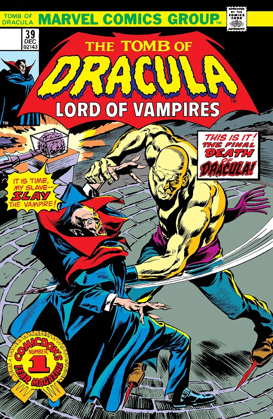 Cover of Tomb of Dracula #39