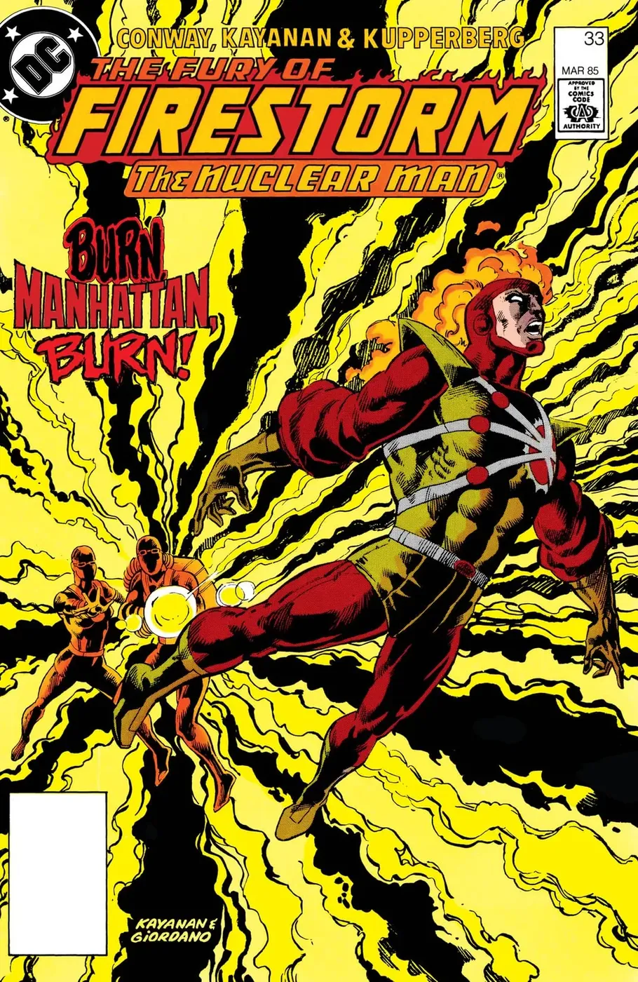Cover of The Fury of Firestorm #33