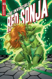 Cover of The Invincible Red Sonja #4