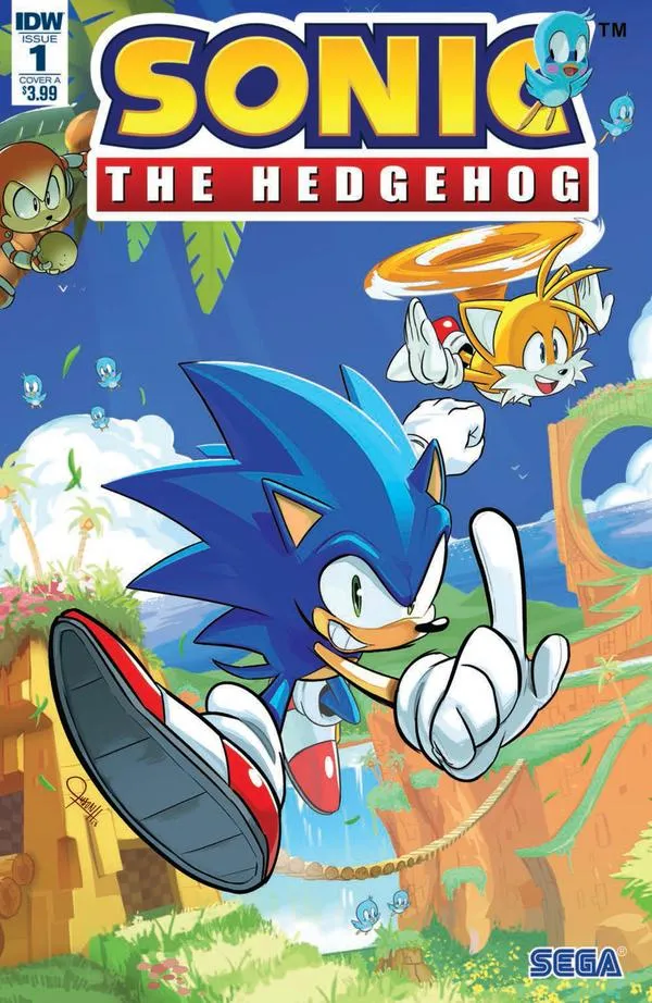 Cover of Sonic the Hedgehog #1