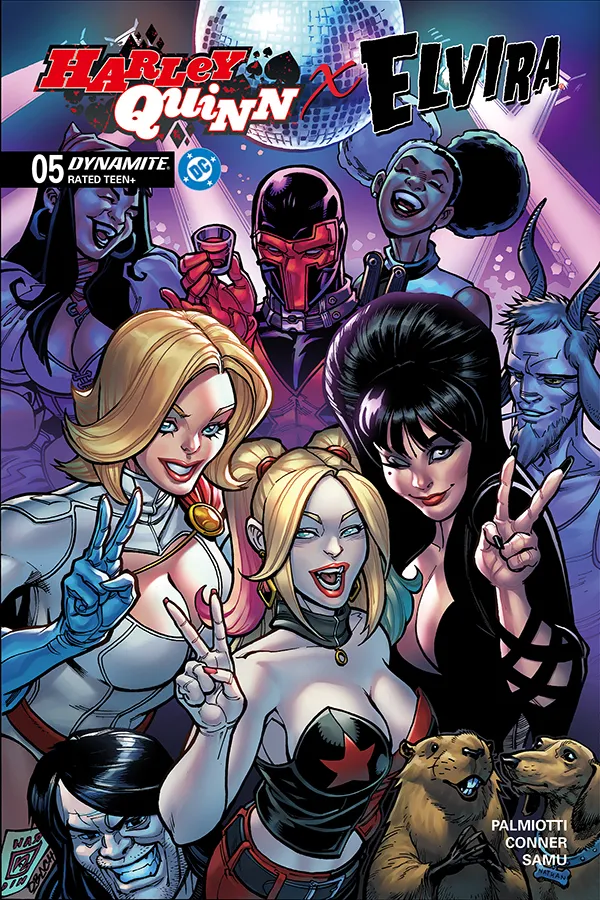 Cover of Harley Quinn x Elvira #5